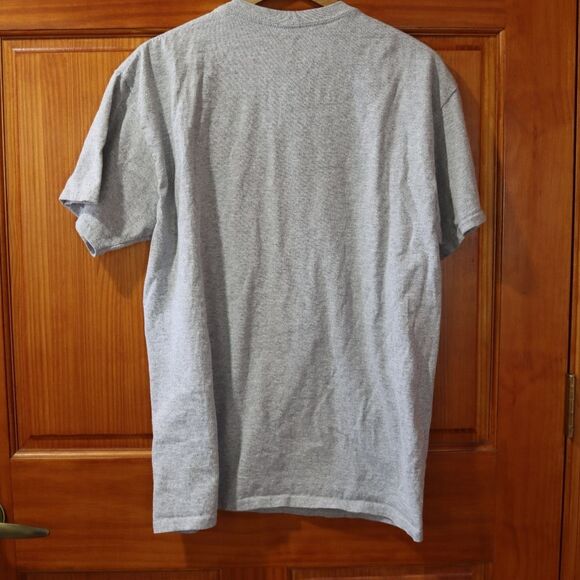 DOM Nope Not Today Retro Font Gray Tshirt LG - Picture 6 of 7